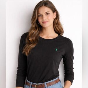Ralph Lauren Cotton Fitted Long Sleeve